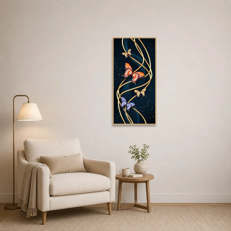 Displayed in a reading corner to inspire with its elegance.